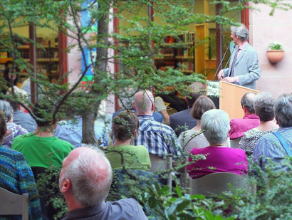 Eröffnungsveranstaltung Lautern liest in der Stadtbibliothek am 18. Juni 2014
